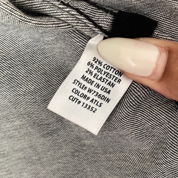 Hudson men’s 3/4 sleeve dark denim jacket - Picture 6 of 6